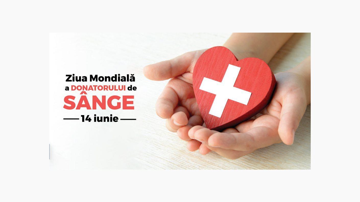 Ziua Mondială a Donatorului de sânge este celebrată anual în data de 14 iunie
